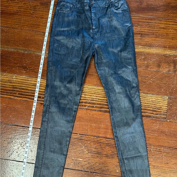 Pants - Stylish Black Denim Women's Pants